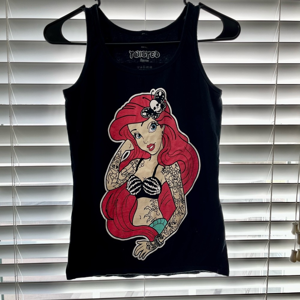 Twisted Tattooed Ariel Tank top